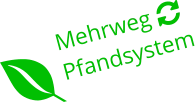 Mehrweg Pfandsystem
