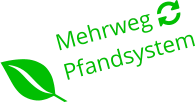 Mehrweg Pfandsystem